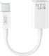 XO Converter USB-C male to Lightning female White 1pcs 111332