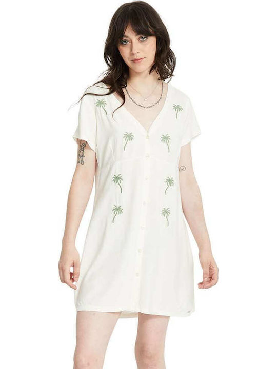 Crunk Punk Rochie Mini Bone