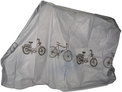 Bicycle Scooter Cover Relaxdays Waterproof 200 X 115 Cm Gray 65g/m²