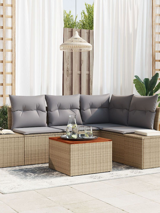vidaXL Garten- und Outdoor-Möbelsets 5 Stück Be...