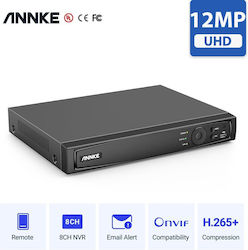 Annke 01370154 Surveillance Video Recorder NVR 4K Annke 01370154 Surveillance Video Recorder NVR 4K