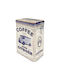 Nostalgic Art Nostalgic Coffee Box with Lid Metallic Beige 1300ml