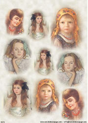 Hârtie de Orez Mondo Decoupage 30x40cm