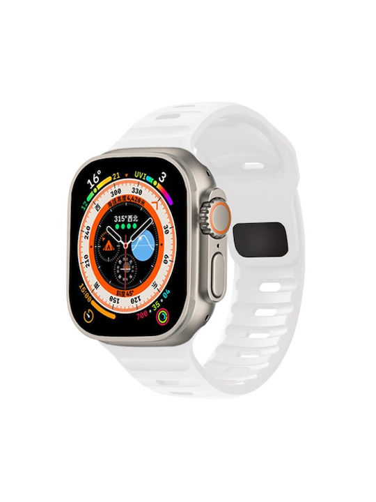 Orso Strap Silicone White (Apple Watch 42/44/45/46/49mm)