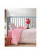 Kentia Cereza Baby Sheets Set Cradle Cotton Pink 60x120cm 2pcs