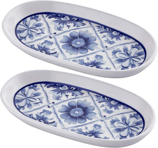 Hermia Serving Platter Oval White 21x12cm