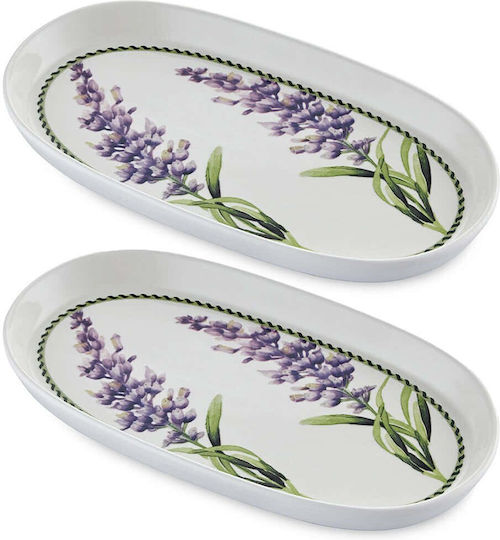Hermia Serving Platter Oval Multicolored 29x17cm