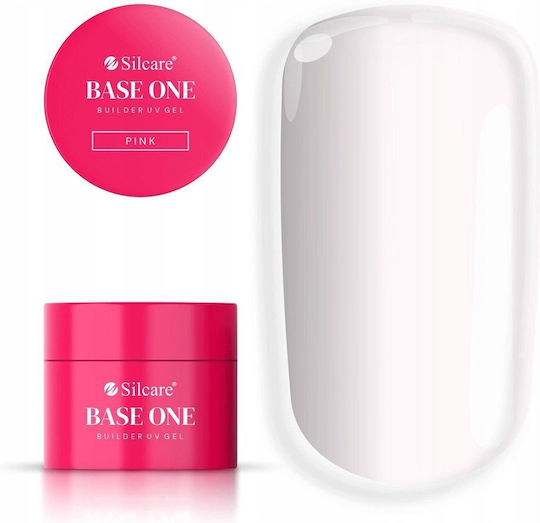 Silcare Base One Roz Gel de Construcție pentru Unghii 50g