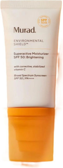 Murad Environmental Shield Superactive Κρέμα Προσώπου Ημέρας με SPF50 για Λάμψη με Βιταμίνη C 10ml