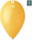 Ockerfarbene Latexballons 10 Stück