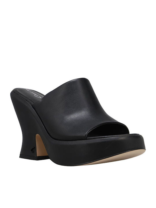 Circus By Sam Edelman Leather Mules Black I1089S1001-BLACK