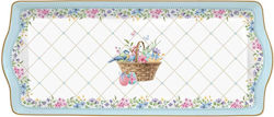 R2s Πασχαλινή Πιατέλα Πορσελάνης Spring Bloom 35x15cm