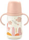 Suavinex Educational Sippy Cup Plastic with Handles Pink for 6m+m+ 270ml