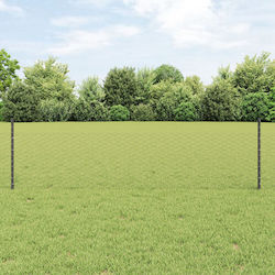 vidaXL Plasă de sârmă Module Gri 0.5x100m