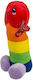 Rainbow Plush Penis 30 Cm