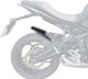 Puig Πίσω Φτερό Πίσω Τροχού Μοτοσυκλέτας για Triumph Tiger Μαύρο