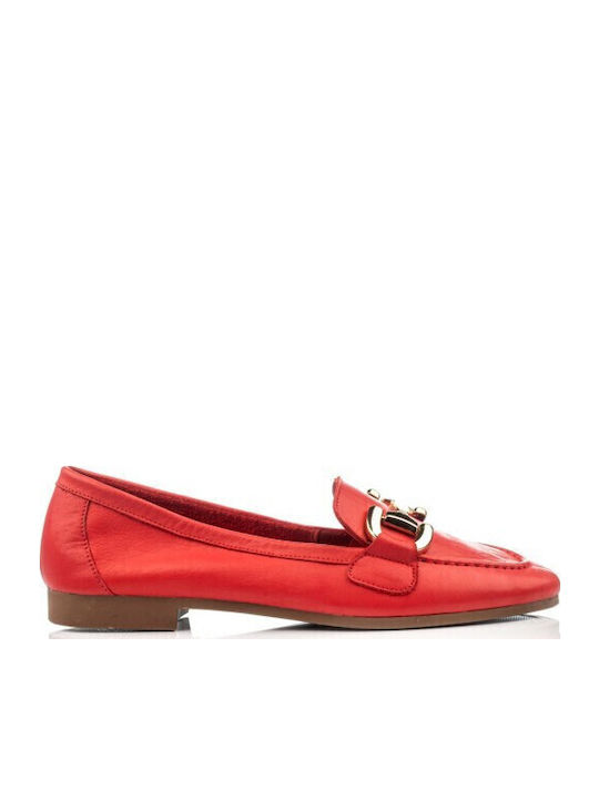 Дамски Loafers в Червен Цвят