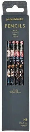 Комплект моливи Paperblanks 4 Floralia 9781408763582