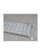 Rythmos Floor Pillow Sonia From 100% Cotton Gray 60x120cm