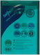A4 Translucent Blue Button Folder 24x33 Snopake
