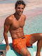 Men's Swimwear Shorts Orange