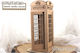 Telephone Booth Construction 26x10x10cm