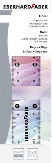 Χαρακας Flexible Rainbow 15cm Blister Efa