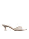 Leather Sandals Beige