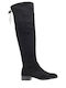 Suede Women's Boots Black