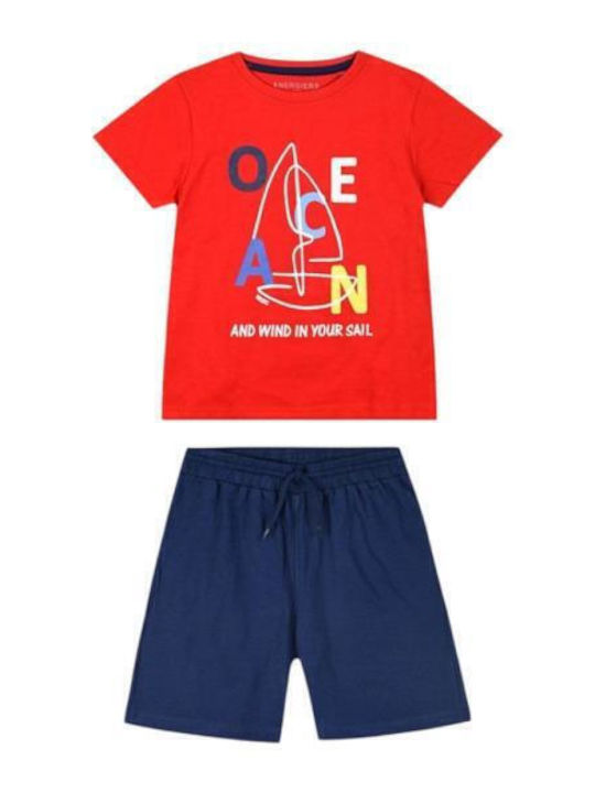 Kinder-Set mit Shorts Sommer 2Stück BLACK Ocean