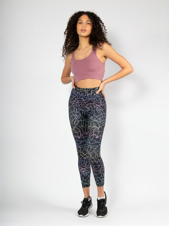 Women's Training Legging High Waisted Black