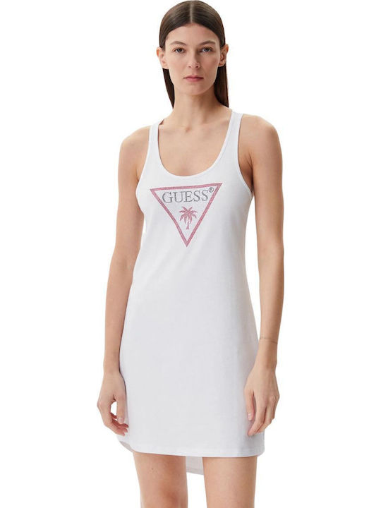 Guess Women's Dress Beachwear White