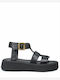 Дамски сандали Платформи Черни СХ.426BLACK