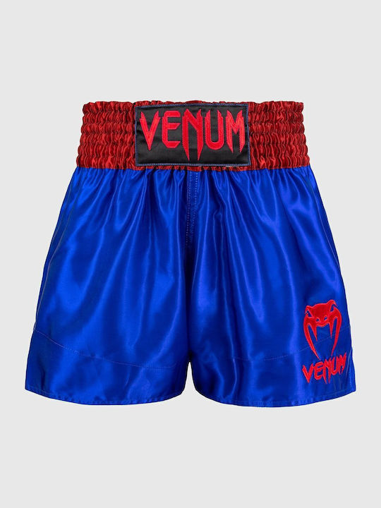 Venum Classic Thai Boxing Shorts Navy Blue Red