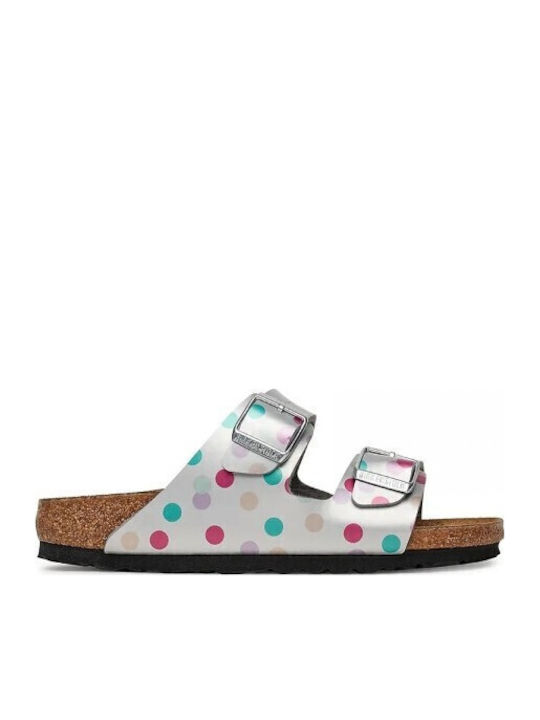 Birkenstock Kids' Sandals Arizona Anatomic Silver