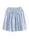 Kinder Rock Blumen Blau