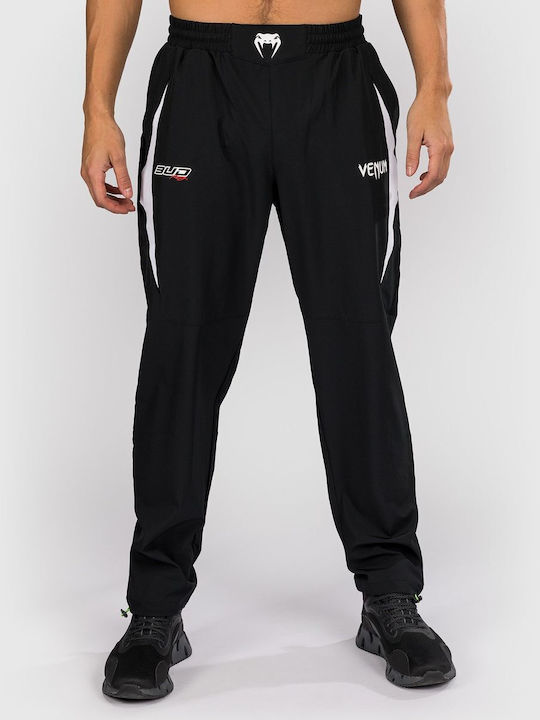 Sweatpants with Elastic Black, White, Lime Green