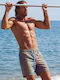 Men's Swimwear Shorts Light Gray