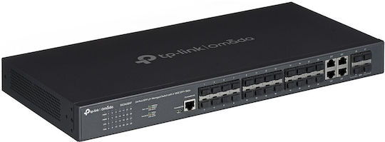 Tenda TEG2228P-24-410W v1 Managed L2 PoE Switch με 24 Θύρες Gigabit (1Gbps) Ethernet και 2 SFP Θύρες
