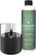 Tenderflame Desktop Bioethanol Fireplace Indoor Outdoor Black 10x11.5cm