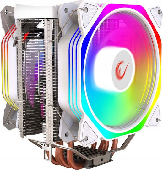 Rampage Octagon C60 CPU Kühlung für Socket 1700 / AM5 mit ARGB Beleuchtung Weiß
