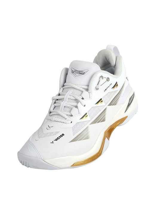 Herren Sportschuhe Badminton Weiß