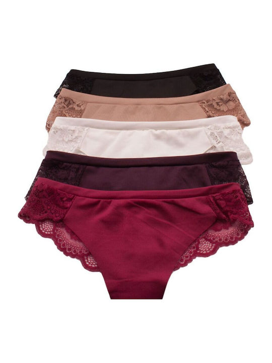 CottonHill Γυναικεία Brazil 3Pack χωρίς Ραφές μ...