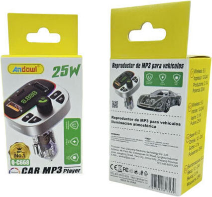 Andowl FM Transmitter Αυτοκινήτου με