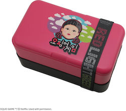 Cinereplicas Squid Game Squid Game Bento Box Rot Cinereplicas Squid Game Squid Game Bento Box Rot