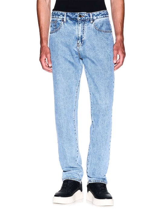 Armani Exchange Ανδρικό Παντελόνι Τζιν Slim Fit Μπλε