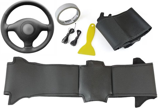 Best-Ka Auto-Lenkradabdeckung mit Durchmesser 38cm Synthetisch