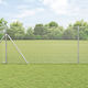 vidaXL Wire Fencing Galvanized Set Silver 1.4x10m