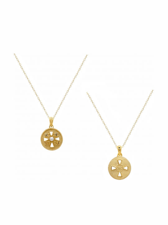 Art d or Halskette Konstantin Talisman aus 9K Gold Art d or Halskette Konstantin Talisman aus 9K Gold
