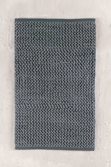 Rythmos Πατάκι Μπάνιου Βαμβακερό Archi Grey 120-196-010 Γκρι 60x90εκ.